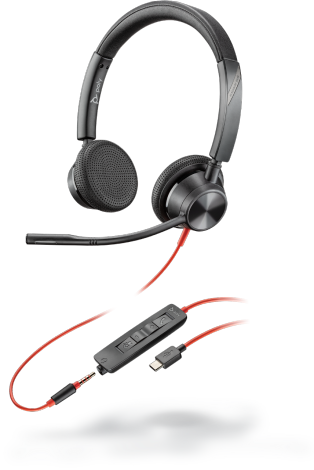 Poly Blackwire 3300 Series USB Headset