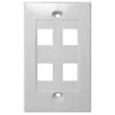 Wall Cover for 4 Data Jacks