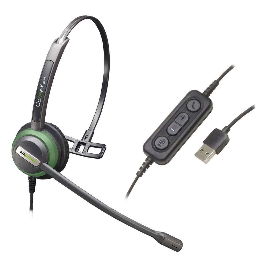 Empower 8100 Connex Series  Headset for USB-A and USB-C