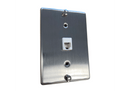 4C Wall Jack in Stainless Steel