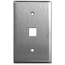 Stainless Steel Wall Jack Cover Ethernet