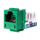 Green CAT6 Keystone Jack
